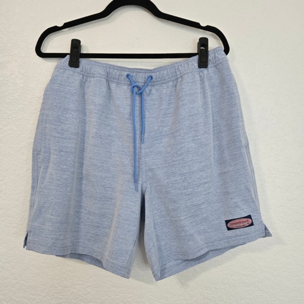 Vineyard Vines Swim Shorts‎ Men's Medium Blue Drawstring Athletic Comfort Lined